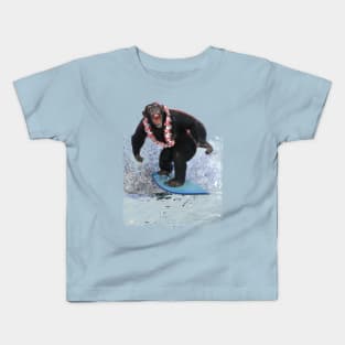 Surf’s Up Chimp Kids T-Shirt